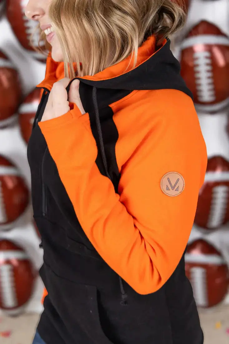 Michelle Mae Women’s Cowboy’s Gameday ½ Zip Hoodie Women’s Pullover