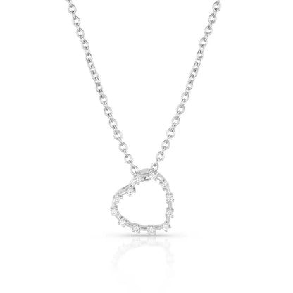 Montana Silversmiths Hanging On Heartstring Necklace Jewelry