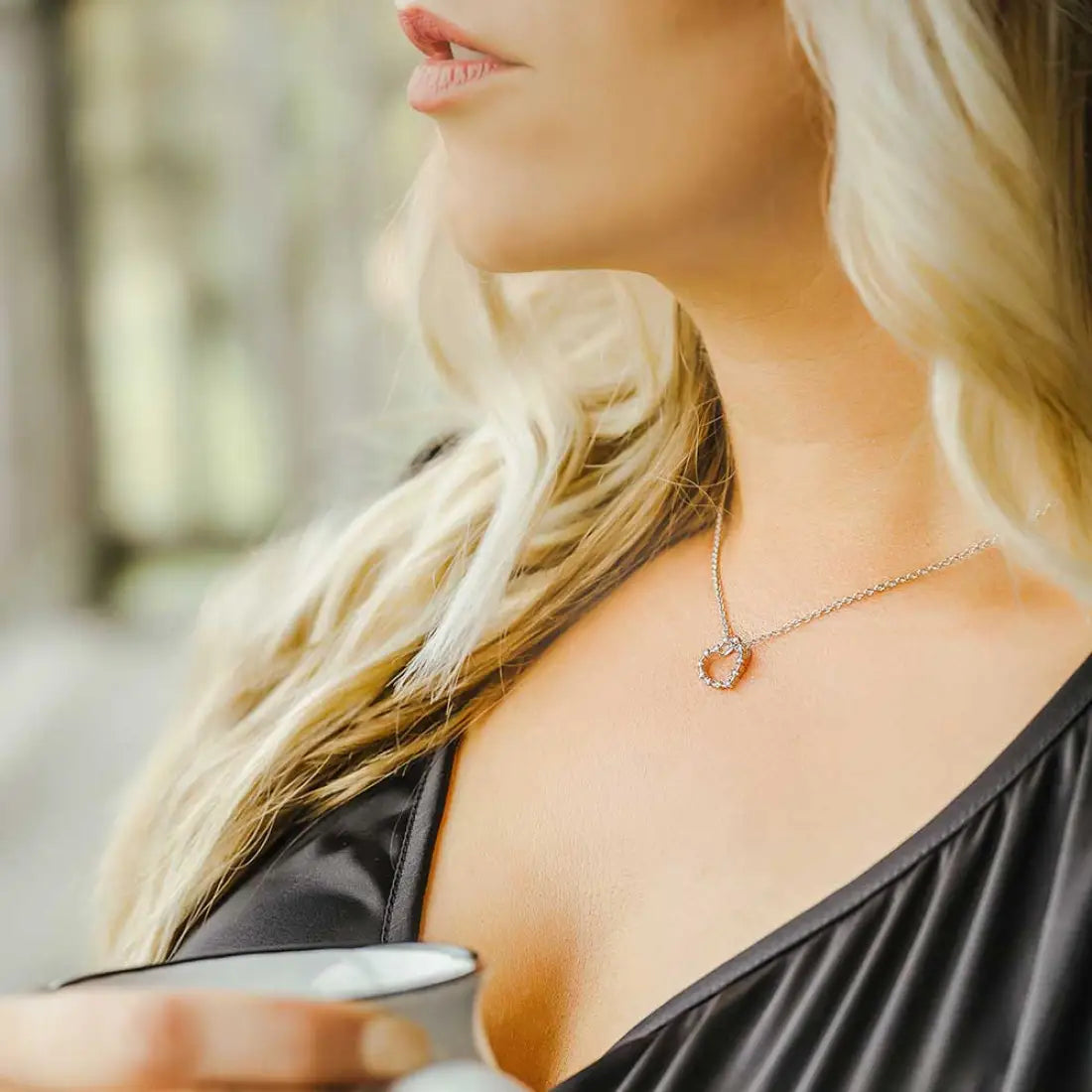 Montana Silversmiths Hanging On Heartstring Necklace Jewelry