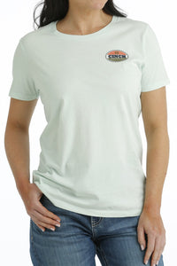 Cinch Women's Light Mint American Rodeo T-Shirt