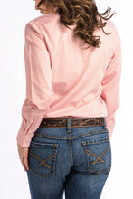 Load image into Gallery viewer, Cinch Women&#39;s Tencel Coral Pinstripe Western Shirt
