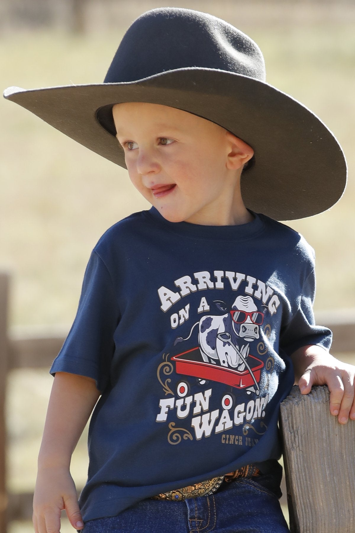 Cinch Boy's Infant Fun Wagon T-Shirt