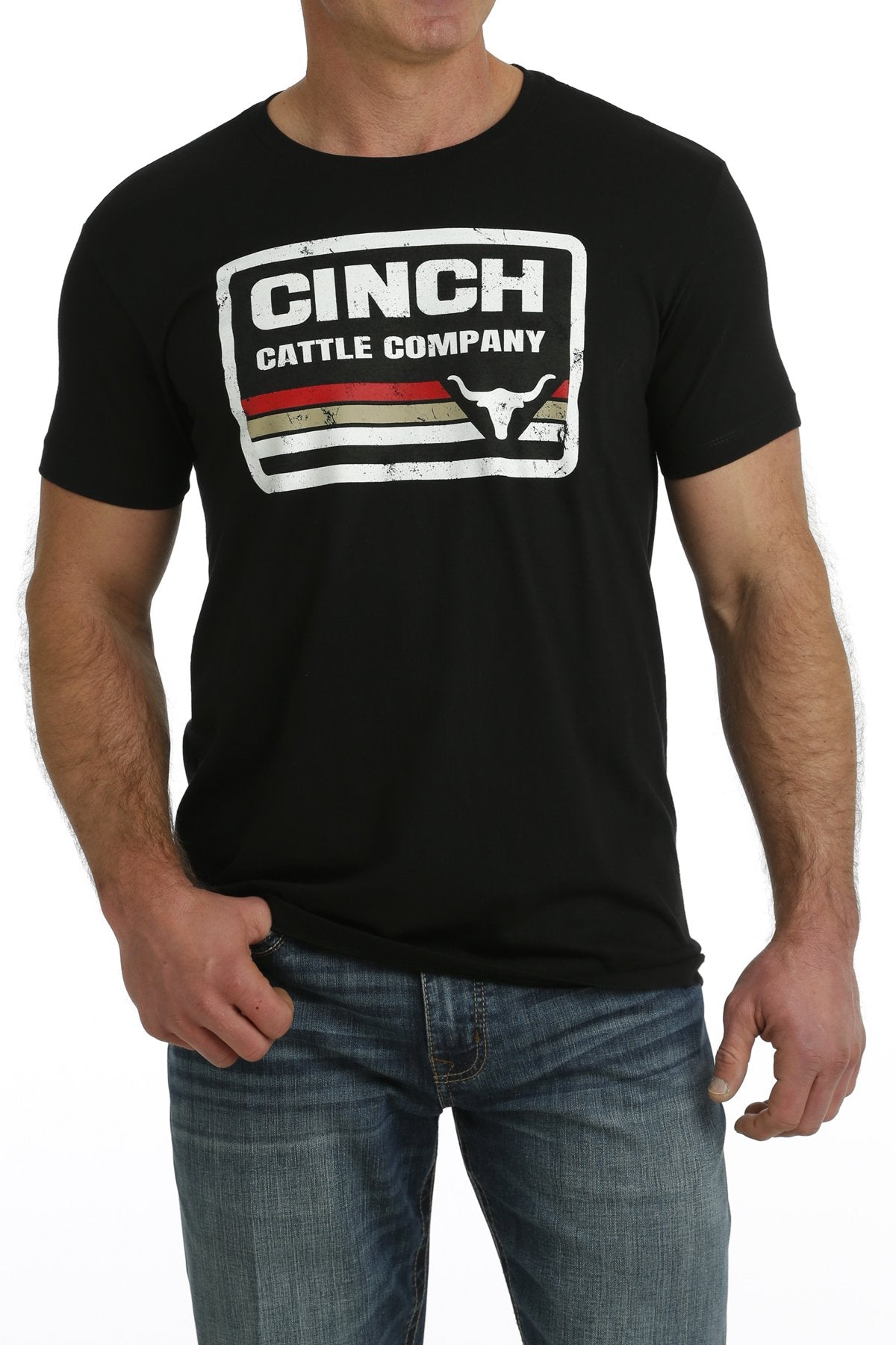 Cinch Men's Black Cattle Company T-Shirt