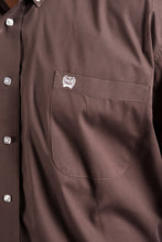 Load image into Gallery viewer, Cinch Men&#39;s Solid Brown Western Shirt
