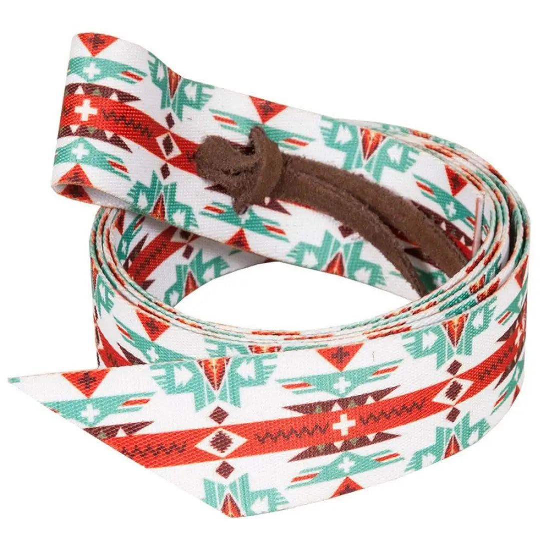 Mustang Fashion Prints 6’ Nylon Tie Strap Latigo Southwestern Latigo
