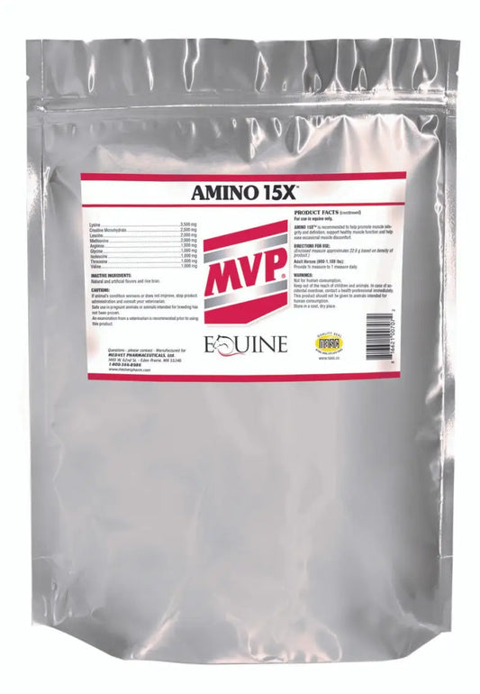 MVP Amino 15X 1.5Ib (foil bag) - [30 days] Equine Supplement