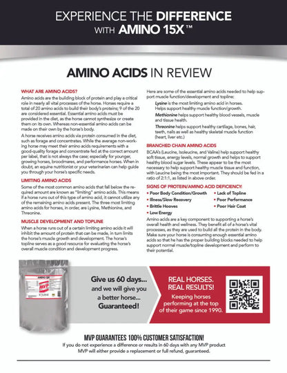 MVP Amino 15X Equine Supplement