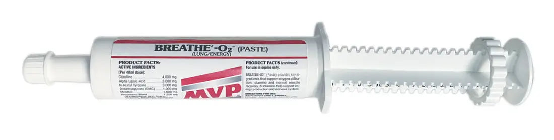 MVP Breathe O2 Paste Equine Supplement