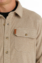 Load image into Gallery viewer, Cinch Men&#39;s Polar Fleece Caramel Shirt Jacket
