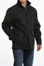 Load image into Gallery viewer, Cinch Men&#39;s Black Wooly Ranch Coat
