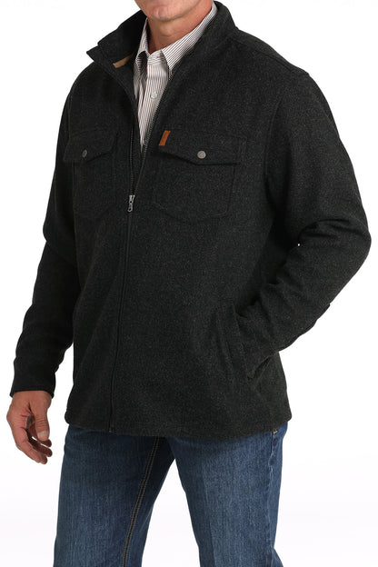 Cinch Men's Brushed Knit Shirt Jacket