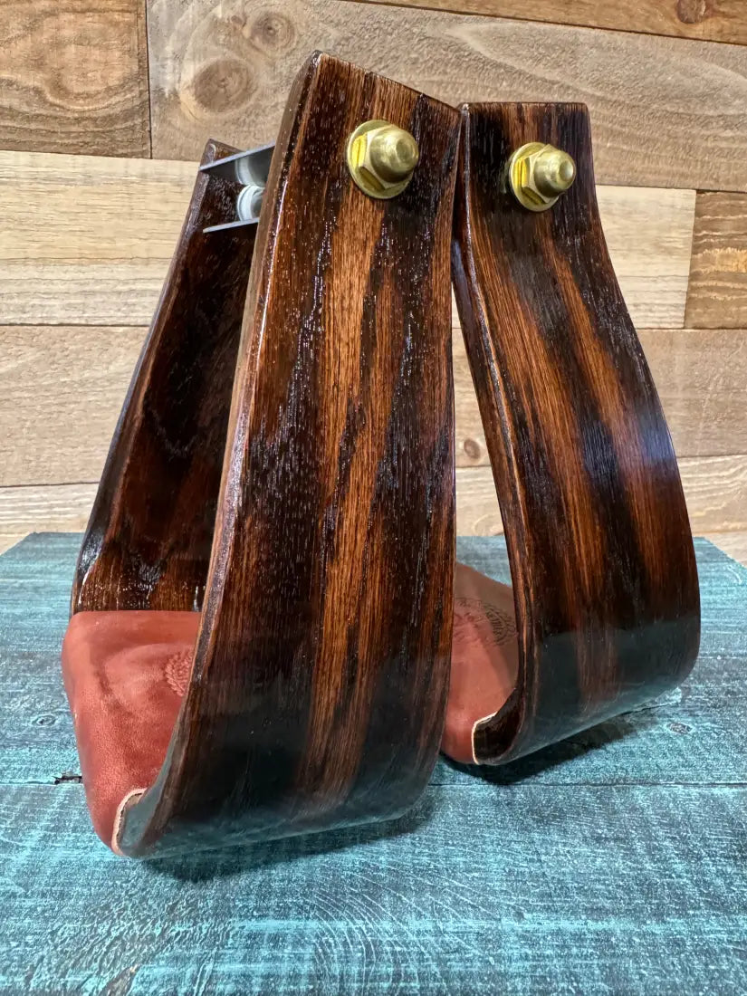 Nettles Stirrups ’Deep Roper’ - Regular 3’’ 3’’ / Triple Finish / None Stirrups