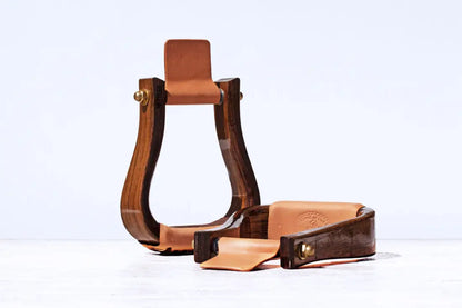 Nettles Stirrups ’The Flatbottom’ - Regular 3’’ 3’’ / Triple Finish / None Stirrups