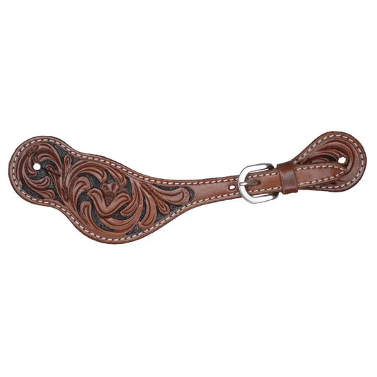 Oxbow Floral Spur Straps Spur Straps