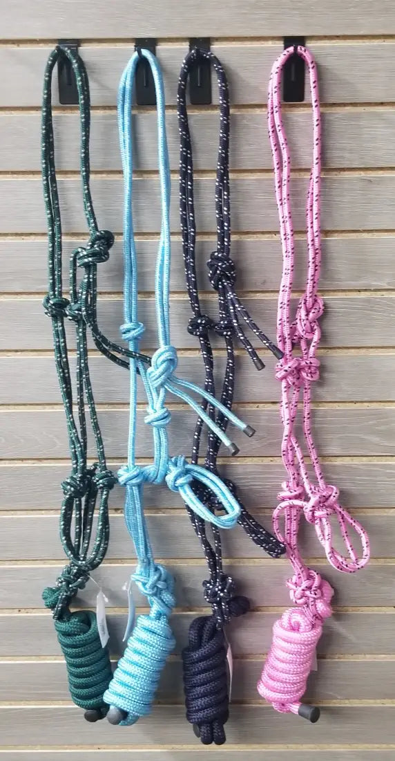Oxbow Nylon Rope Halter with Lead Halter