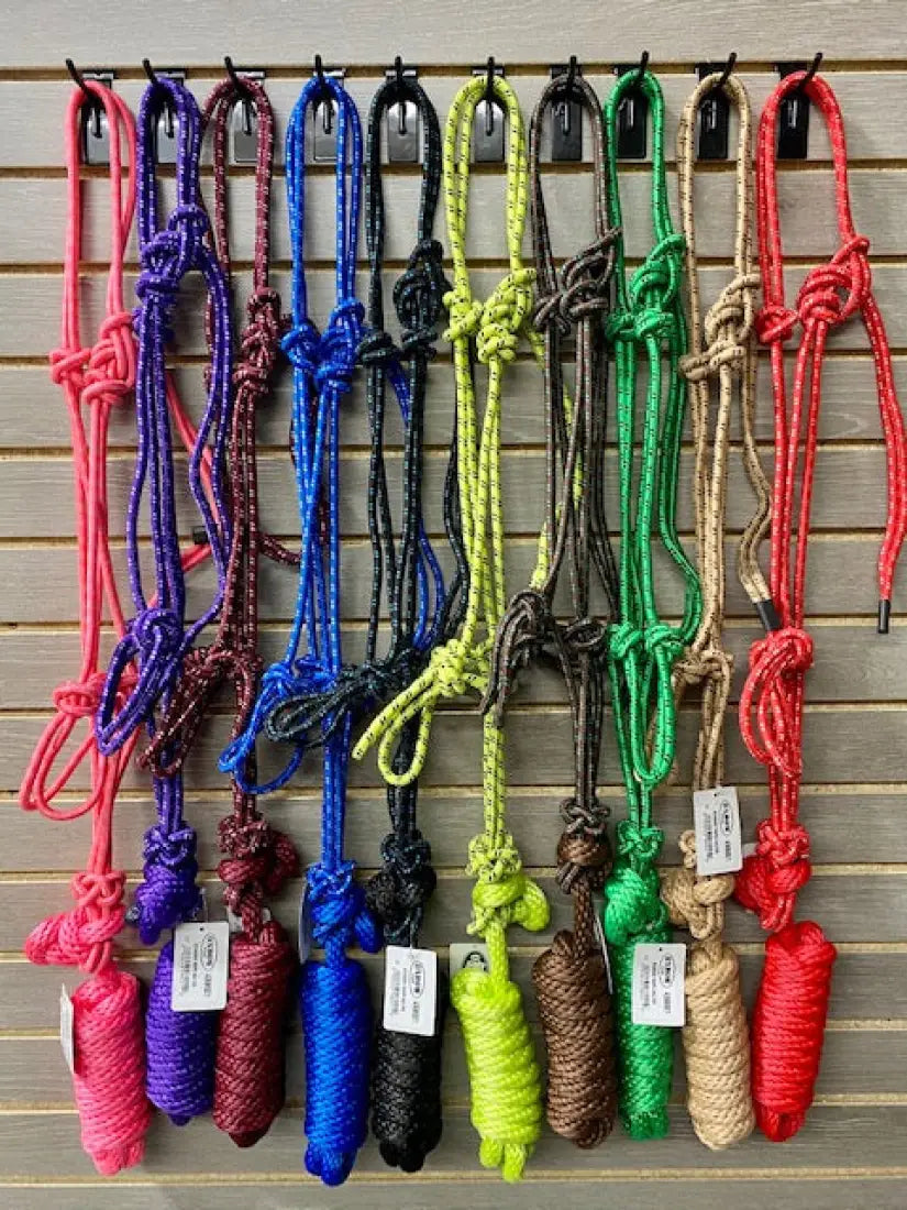 Oxbow Nylon Rope Halter with Lead Halter