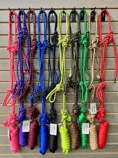 Oxbow Nylon Rope Halter with Lead Halter