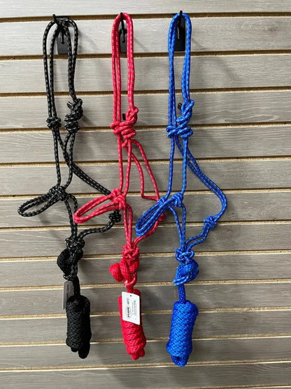 Oxbow Nylon Rope Halter with Lead - Colt / Pony Halter