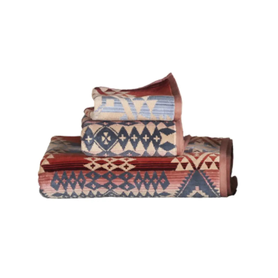 Pendleton 3 Piece Cotton Towel Sets Canyonlands Desert Sky Towels