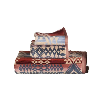 Pendleton 3 Piece Cotton Towel Sets Canyonlands Desert Sky Towels