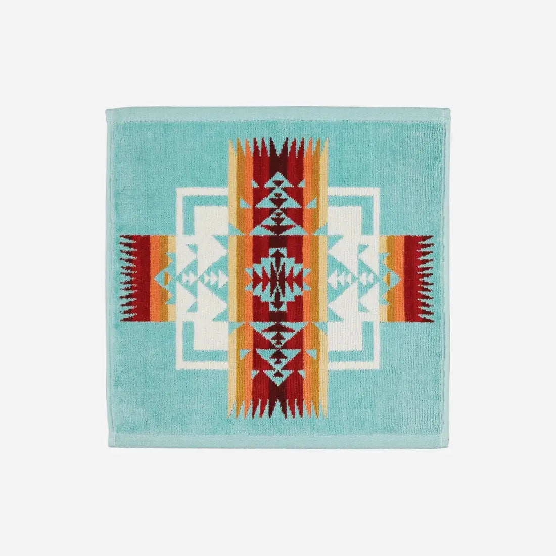 Pendleton Aqua Towel Collection Wash Cloth Towels