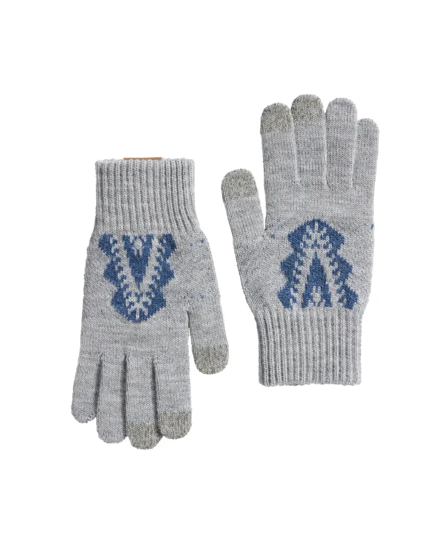 Pendleton Autumn Birch Gray Texting Glove S/M Winter Gloves