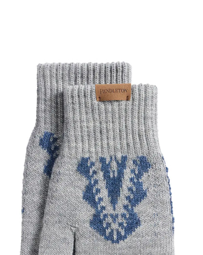Pendleton Autumn Birch Gray Texting Glove Winter Gloves