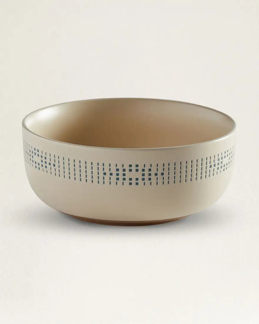 Pendleton Beaded Sandshell Dinnerware Bowls Drinkware