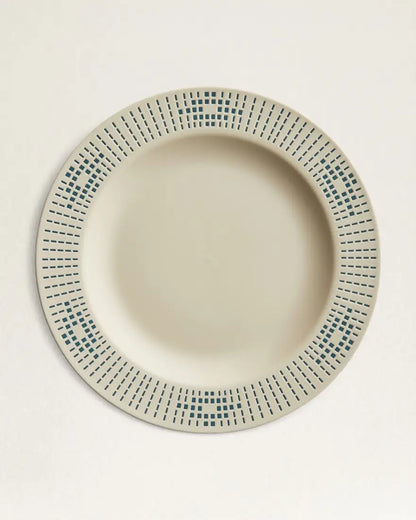 Pendleton Beaded Sandshell Dinnerware Dinner Plates Drinkware