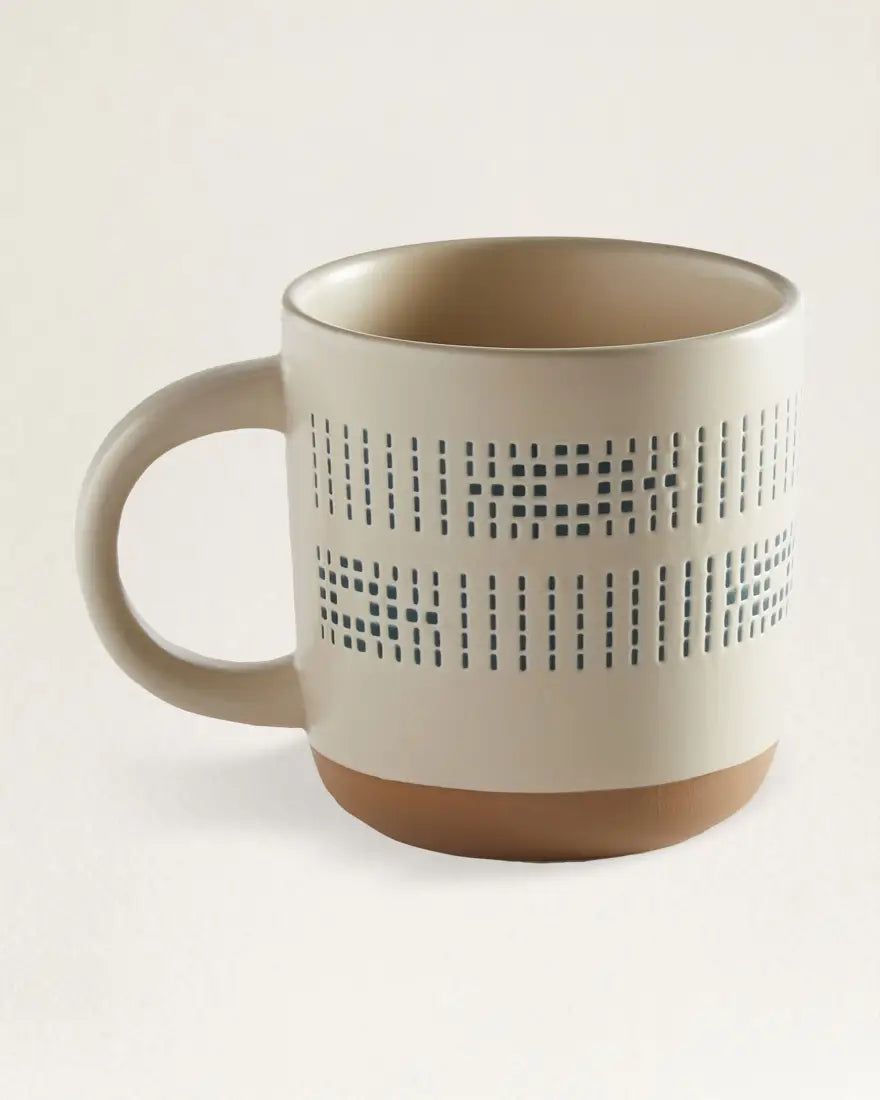 Pendleton Beaded Sandshell Dinnerware Mugs Drinkware
