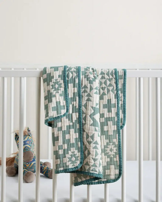 Pendleton Blue Ridge Organic Cotton Baby Blanket Blankets & Throws