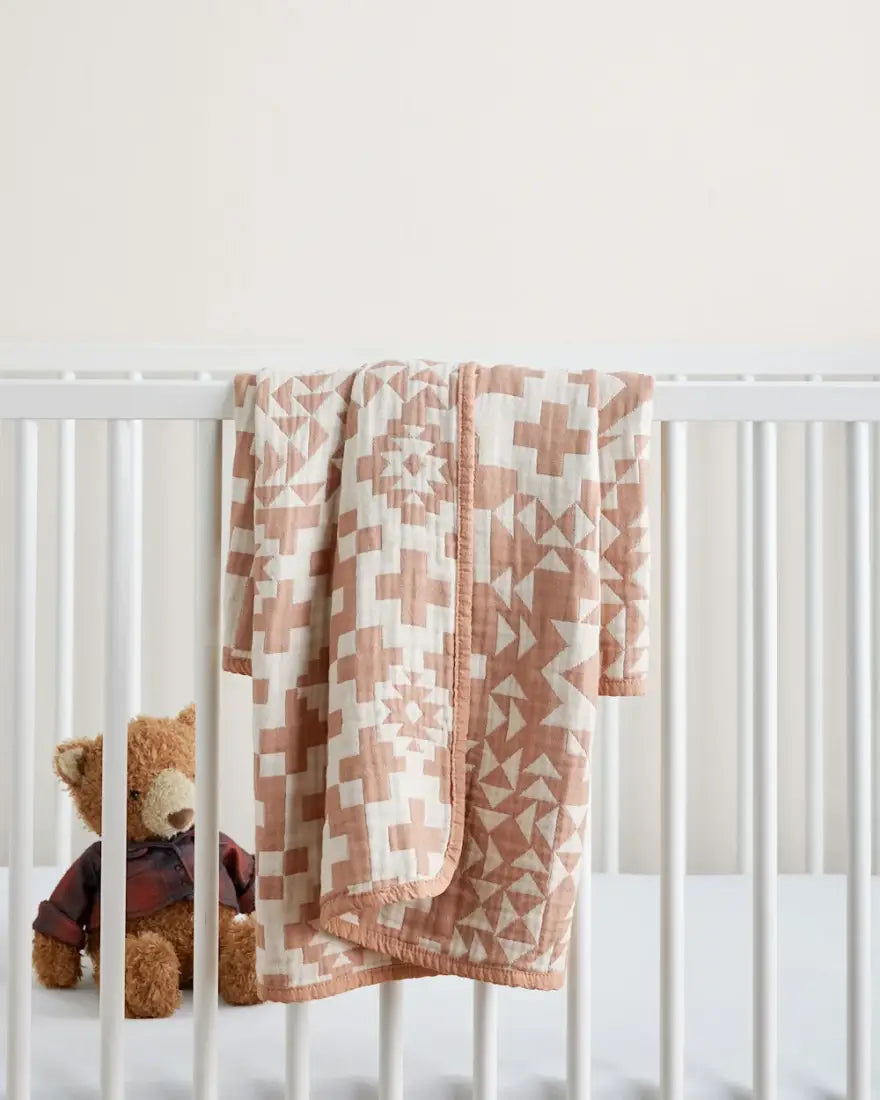 Pendleton Blue Ridge Organic Cotton Baby Blanket Blankets & Throws