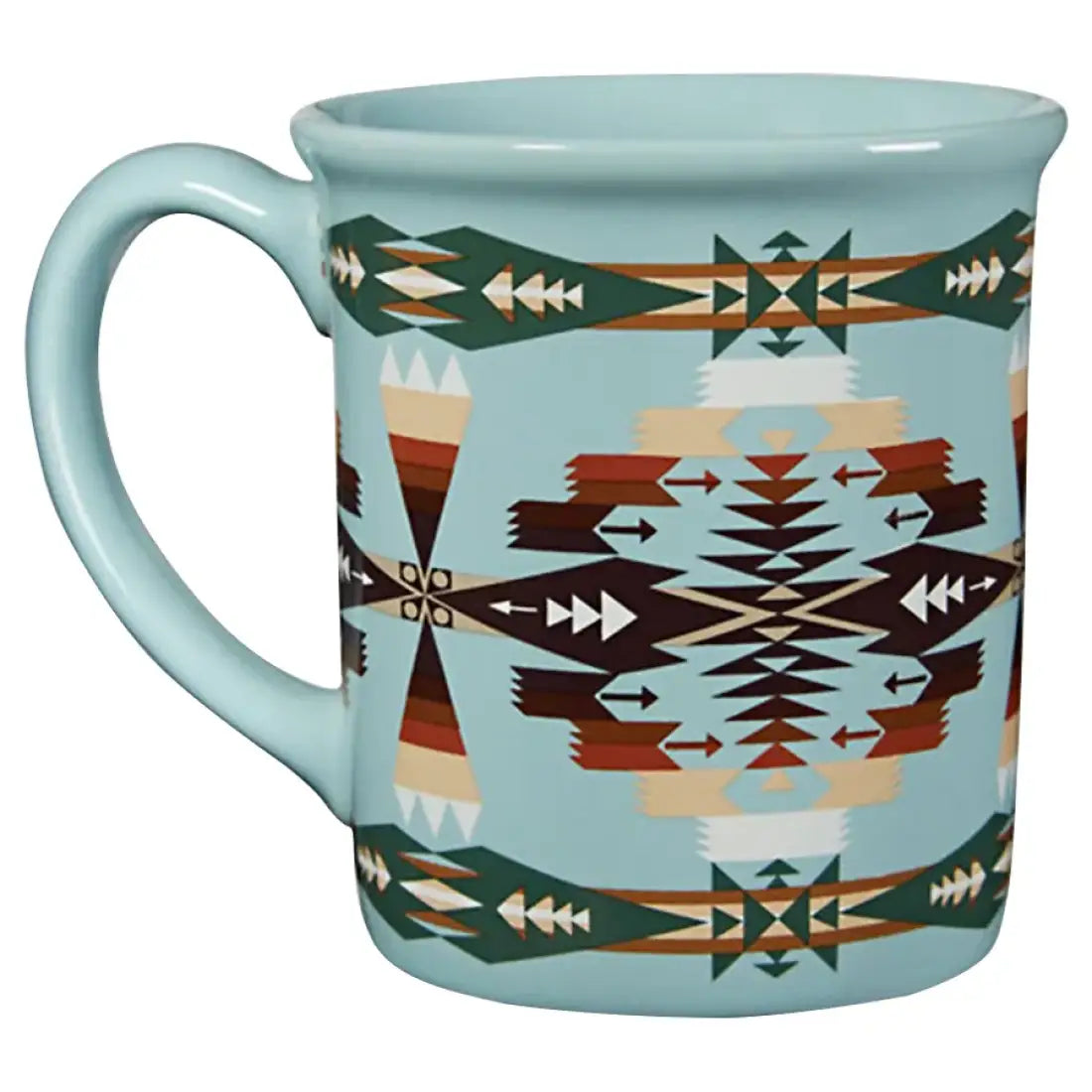 Pendleton Coffee Mugs Tucson Aqua Drinkware