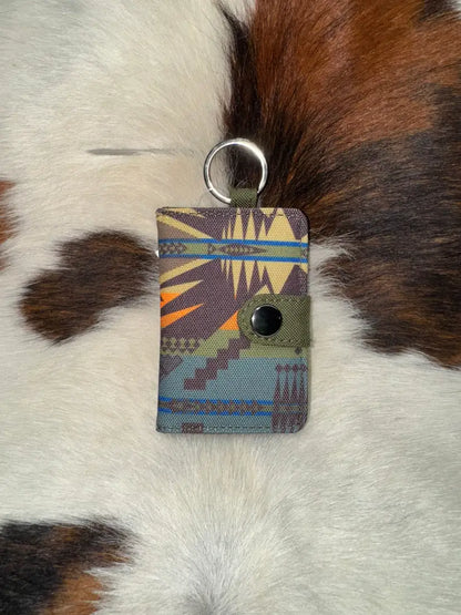 Pendleton Compact Key Ring Wallet Mystic Lake Wallet