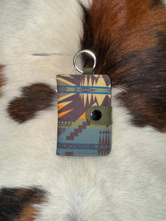 Pendleton Compact Key Ring Wallet Mystic Lake Wallet