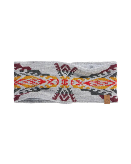Pendleton Fleece Lined Headbands Autumn Birch Grey Winter Hats