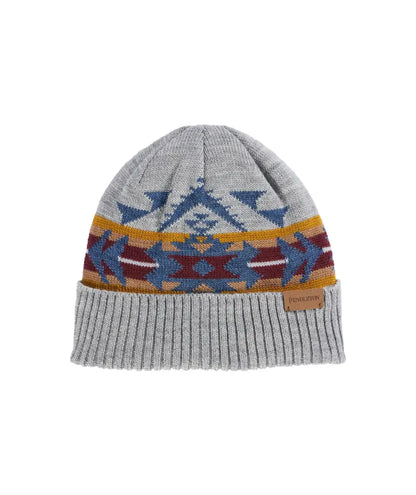 Pendleton Harding Knit Beanie Autumn Birch Gray Winter Hats