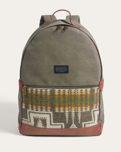 Pendleton Harding Olive Backpack Purse