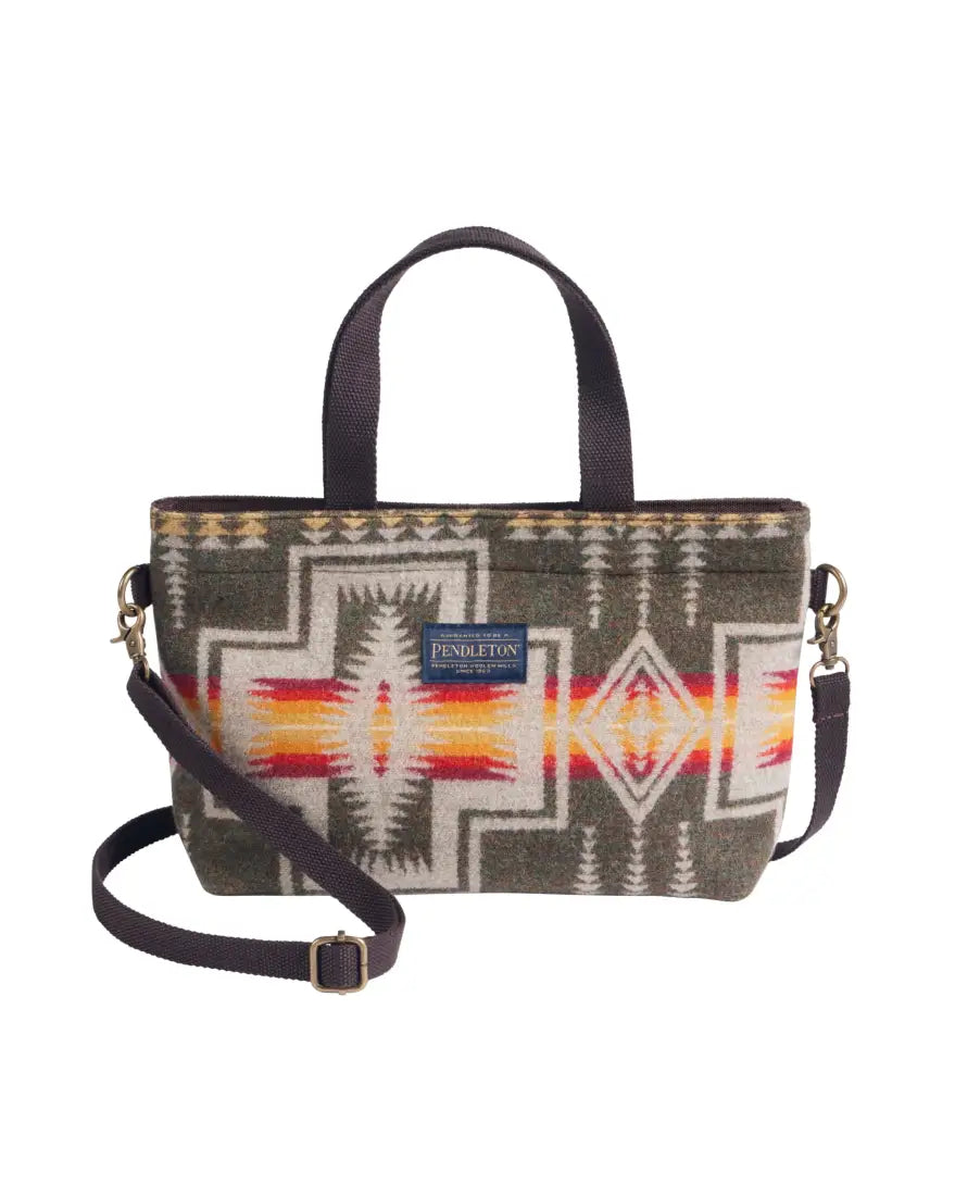 Pendleton Harding Olive Mini Tote Purse