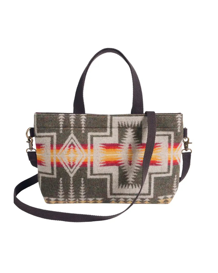Pendleton Harding Olive Mini Tote Purse