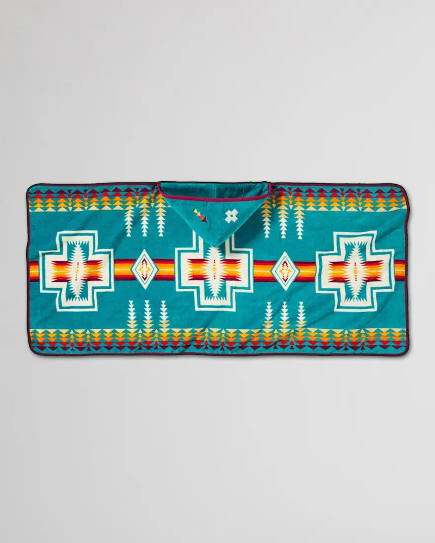 Pendleton Hooded Baby Towel Harding Teal Towels