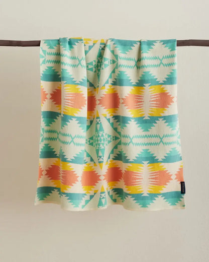 Pendleton Knit Baby Blanket with Beanie Blankets & Throws