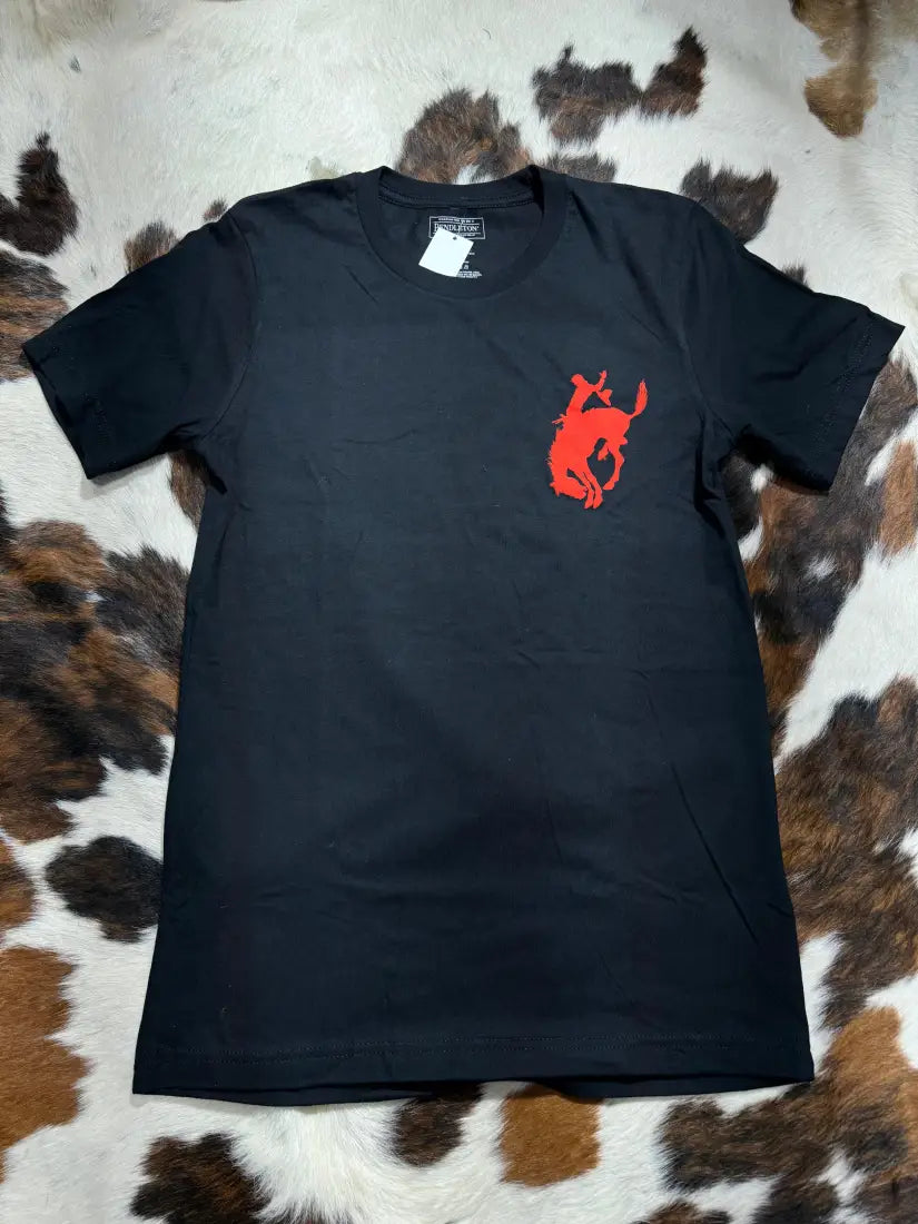 Pendleton Men’s Black Whisky Let’Er Buck T-Shirt Men’s T-Shirt