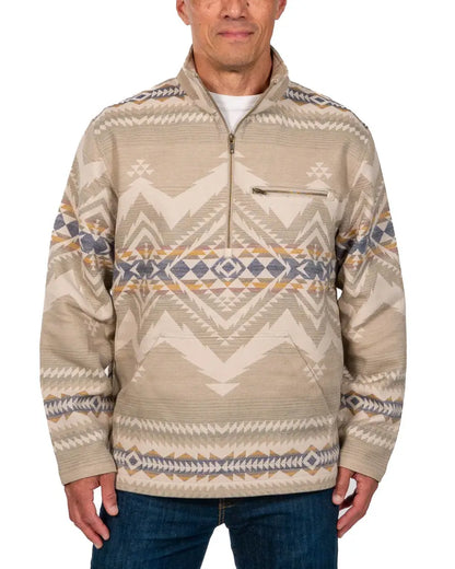 Pendleton Men’s Cotton Dover Chamois ¼ Zip Pullover Men’s Pullover