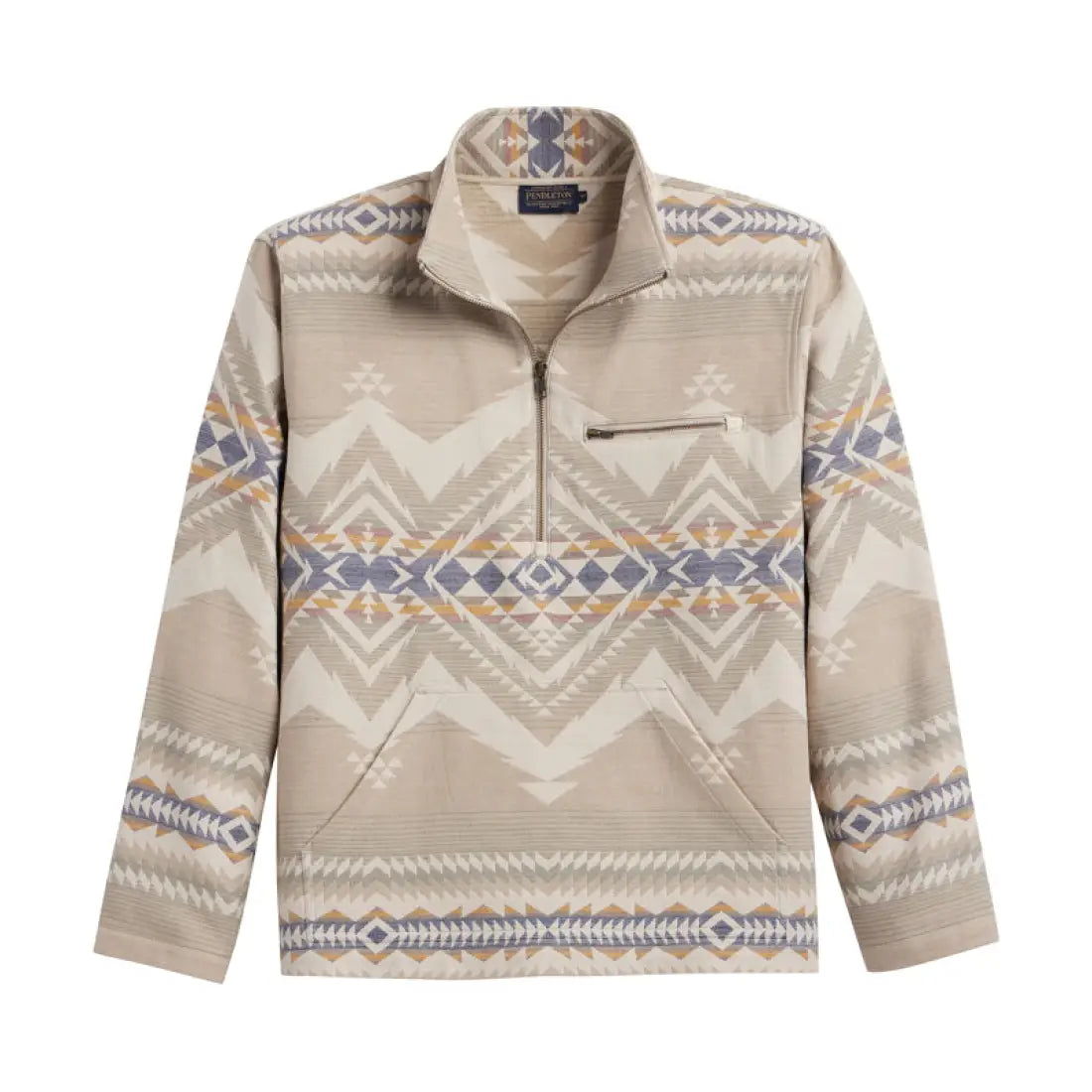 Pendleton Men’s Cotton Dover Chamois ¼ Zip Pullover Medium Men’s Pullover