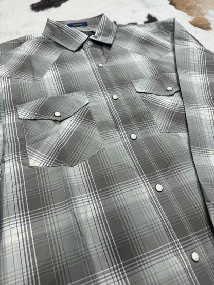 Pendleton Men’s Frontier Plaid Western Shirt Men’s Western