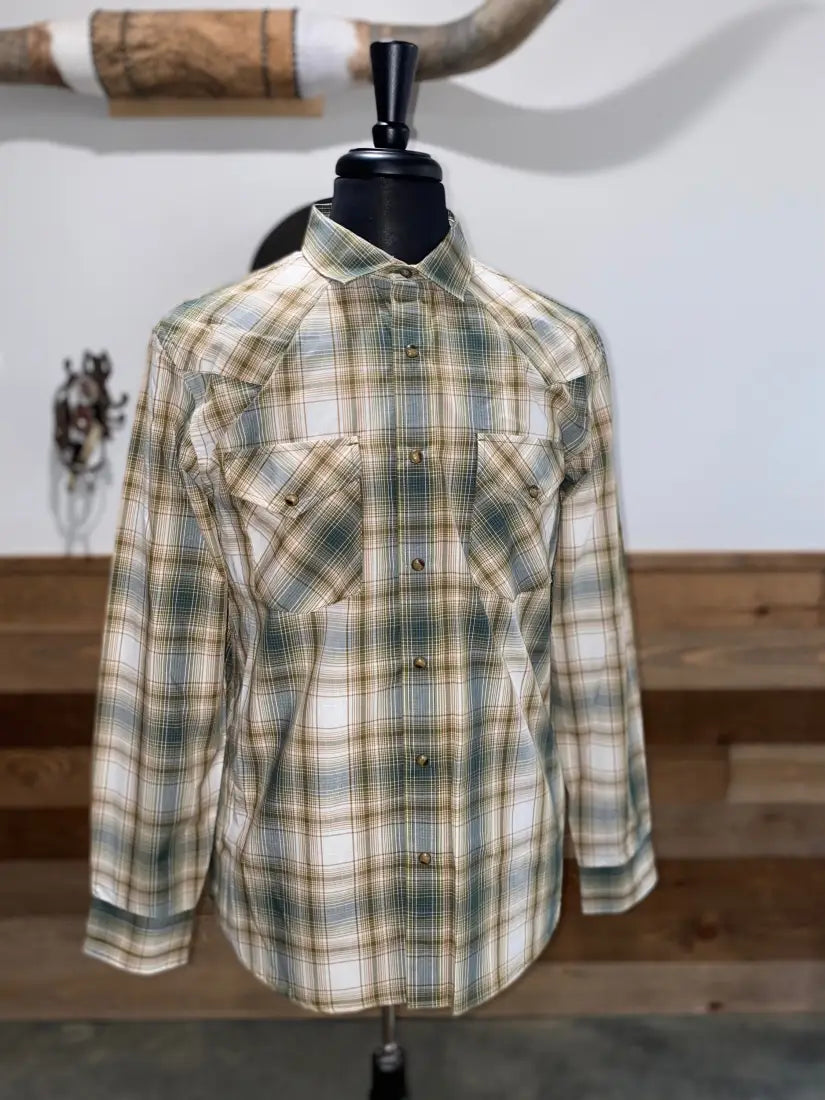 Pendleton Men’s Frontier Plaid Western Shirt Men’s Western