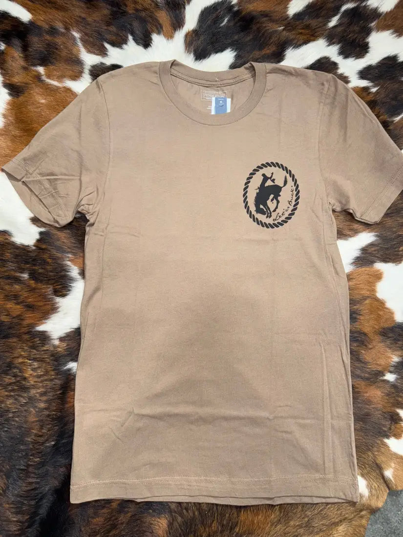 Pendleton Men’s Vintage Brown Whisky Saddle T-Shirt Men’s T-Shirt