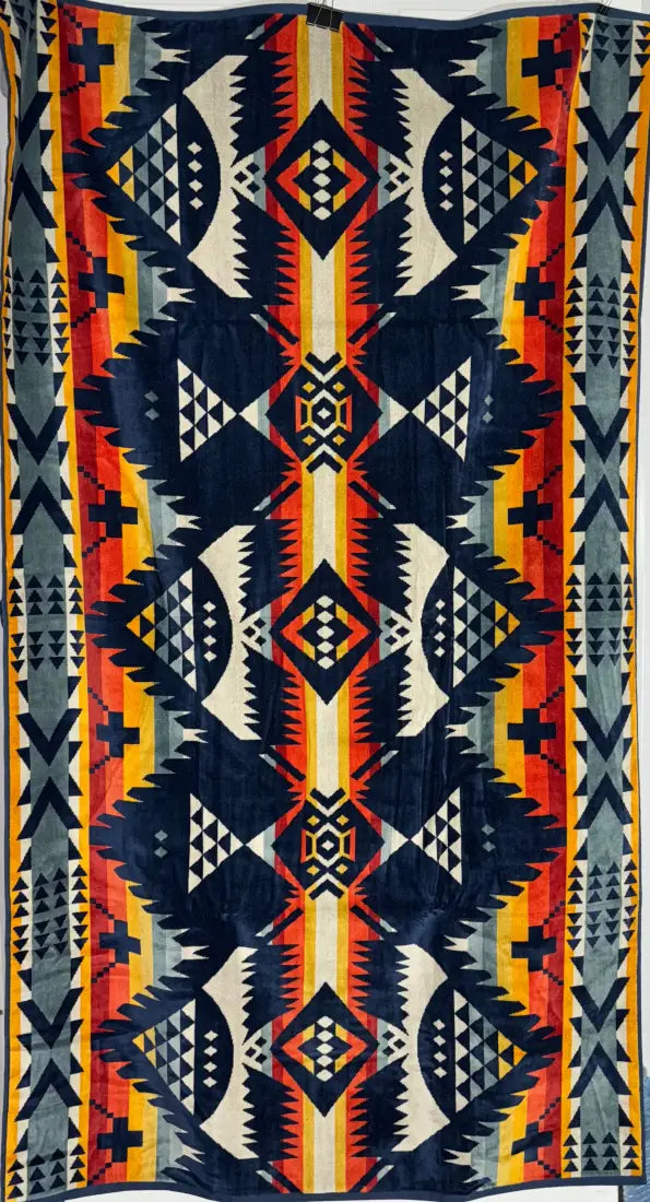 Pendleton Nehalem Navy Spa Towel Spa Towel Towels