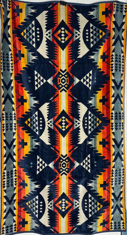 Pendleton Nehalem Navy Spa Towel Spa Towel Towels